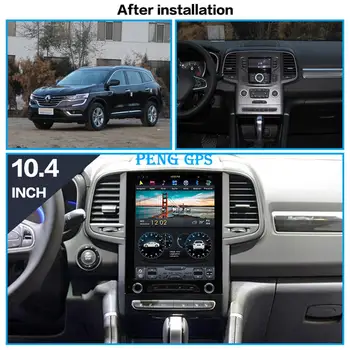 Android7.1 Tesla estilo Coche de Navegación GPS, el reproductor multimedia Para Renault Megane 4/KOLEOS 2016+ unidad central No DVD de radio auto estéreo 15344