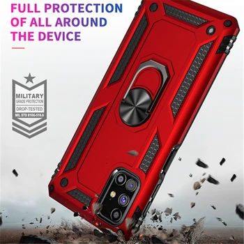 Anti-Caída de la Prima de la Calidad de la Armadura Caso para Samsung Galaxy M31S M21 S20 FE A21S A31 A51 A71 A81 A91 de Protección contra Caída de la Bolsa de