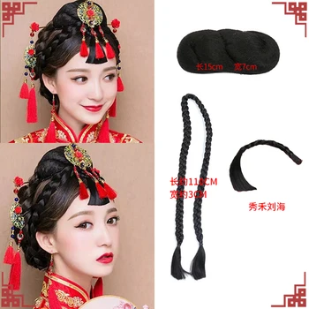 Antiguo traje falso adjudicación del contrato hanfu de cabello en la mujer accesorios de rendimiento de los neumáticos ancientry modelado de contrato Antiguos