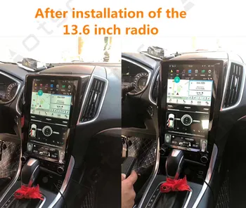 AOTSR Android 9.0 Tesla estilo PX6 DSP de Coches de Navegación GPS Para Ford Edge-2019 Estéreo Carplay, el Reproductor Multimedia de arranque Rápido