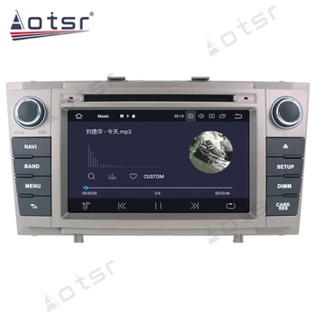 Aotsr PX6 Android 10.0 4+64G de la Radio del Coche de GPS de Navegación DSP Para Toyota Avensis T27 2009+ Coche HD Stereo Video Multimedia Reproductor de DVD