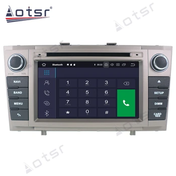 Aotsr PX6 Android 10.0 4+64G de la Radio del Coche de GPS de Navegación DSP Para Toyota Avensis T27 2009+ Coche HD Stereo Video Multimedia Reproductor de DVD