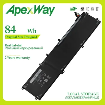 Apexway 11.4 V 84WH 4GVGH de Reemplazo de Batería del ordenador Portátil Para DELL Precision 5510 XPS 15 9550 serie 1P6KD T453X