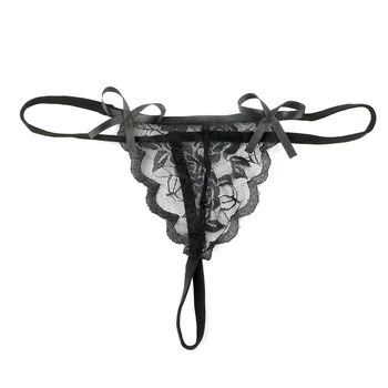 APHRODISIA Erótica Lencería de Encaje Babydolls & Chemises Sexy Pijama Traje Exótico de Prendas de vestir Negro 58307