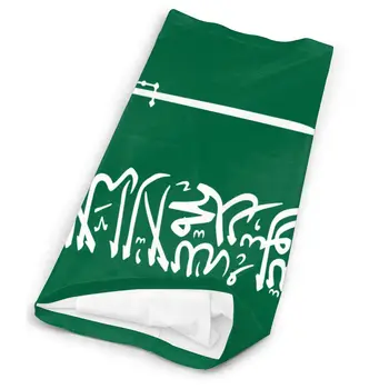 Arabia Saudita Bandera Cara Bufanda Con 2 Pcs Filtro Multi-propósito Pañuelo en la cabeza la diadema de caballo máscara