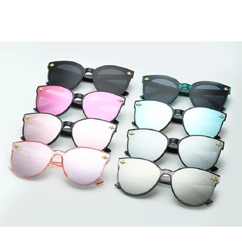 ASUOP 2020 nuevas señoras de moda de gafas de sol UV400 clásico retro de la marca de lujo de diseño de la abeja de los hombres gafas de sol oval deportes de conducción gafas
