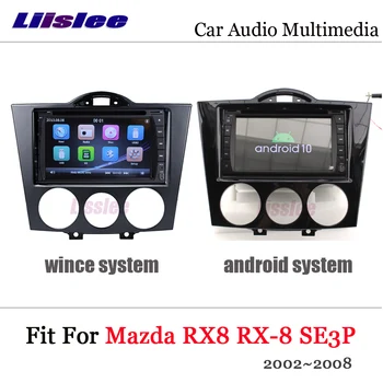 Auto CD / DVD, el Reproductor Multimedia Para Mazda RX8 RX 8 SE3P 2002~2008 Android de Radio del Sistema de Navegación GPS 2 Din de Audio configuración de la Instalación 9440