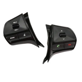 Auto Repuestos el Volante Botón Para KIA RIO 2011-de Audio, Teléfono Bluetooth Interruptor de Volumen Reemplazar los Accesorios del Coche Con Cable