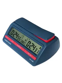 Avanzado de Ajedrez Digital Temporizador Reloj de Ajedrez Recuento de Arriba hacia Abajo Juego de mesa Reloj de Q1FF