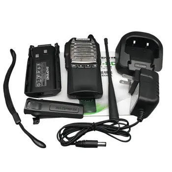 Baofeng UV-8D Walkie Talkie UHF de Dos vías de Radio FM Transceiver Interfono 8W de Mano de Doble banda DTMF Intercomunicador de Alarma Linterna