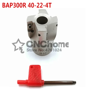 BAP300R-40-22-4T de 90 Grados de Ángulo recto del Hombro Cara Molino de la Cabeza de Cortador de Fresado CNC,cortador de fresado herramientas,con Inserto de carburo de APMT1135 104762