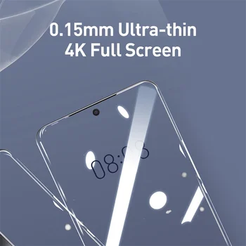 Baseus 2pcs HD Clear Protector de Pantalla Para Samsung Galaxy S20 Plus Ultra Transparente 3D Curva Completa de la Cubierta Suave de la Película Protectora