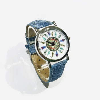 BDM-reloj de imitación de las mujeres de la marca, los dibujos a pluma de vaquero estilo de accesorios de la joyería regalos