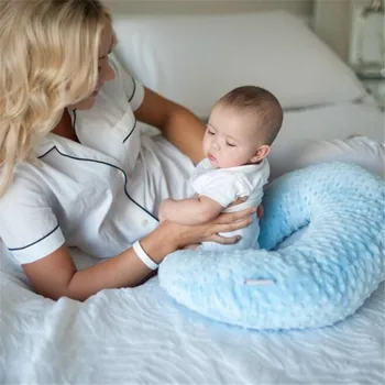 Bebé Recién Nacido De Enfermería Almohadas De Maternidad Bebé En Forma De U Almohada De Lactancia Del Bebé Del Algodón De La Alimentación De La Cintura Almohada Bebé Cuidado De La Nave