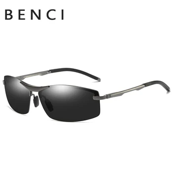 BENCI 2020new luz polarizada decoloración de la uv protección gafas de sol de los hombres de la moda de las gafas de sol, sombrillas de la unidad del controlador