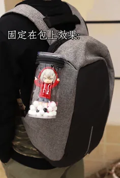 BJD muñeca accesorios GSC arcilla hombre de la muñeca bolsa de viaje transparente bolsa de almacenamiento plegable cubierta de polvo (excepto de la muñeca)
