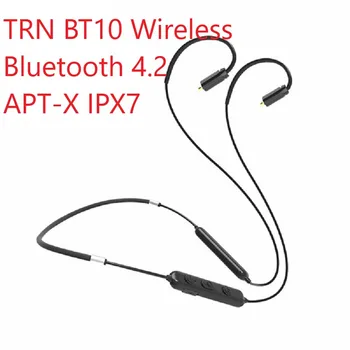 Bluetooth 4.2 Nuevos TRN BT10 Inalámbrica APT-X IPX7 Waterpproof Cable de los Auriculares de alta fidelidad 2PIN/MMCX Uso para la V10, V20 V80 Yinyoo HQ5 HQ6 HQ8
