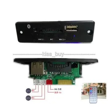 Bluetooth Mini 5V MP3, FLAC, WAV Decodificación de la Junta 2*3W Altavoz de Audio del Amplificador Receptor USB/SD/U DISCO/IR más remotas Tarjeta de Sonido USB 17663