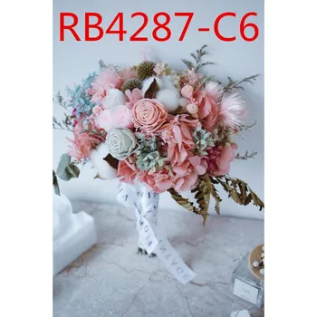 Bodas y ocasiones importantes / accesorios de Boda / Novia ramos de flores RB4287 28