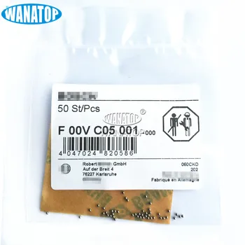 Bola de acero de Kit de Reparación de F00VC05001 FOOVC05001 válvula de bola de 5001 (50pcs/bolsa)