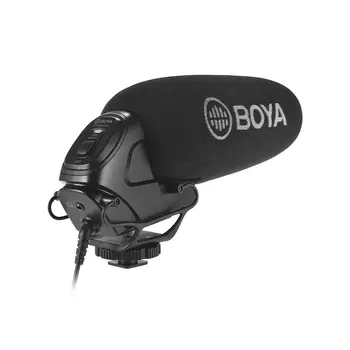 Boya BY-BM3030 BM3031 BM3032 BM3032 BM3011 Micrófono De la Cámara Escopeta de Condensador Supercardioide para Cámaras RÉFLEX digitales Grabadoras de Audio