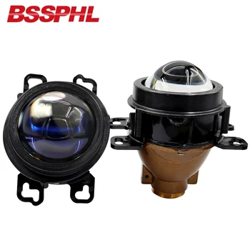 BSSPHL Coche-estilo 3.0 HD - Bi-xenon lente del proyector de la lámpara de la niebla de reconversión de conducción ajuste de luz para Dadge Viaje/ Jeep - Grand Cherokee