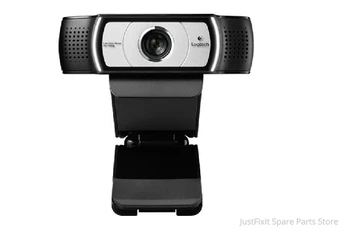 C930c HD Smart 1080P Webcam Logitech con Tapa para el Equipo Zeiss USB de la cámara de Vídeo de 4 veces el Zoom Digital
