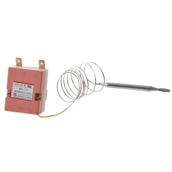 CA 250V 16A 30-110C Control de la Temperatura del Capilar del Termostato de Horno Eléctrico