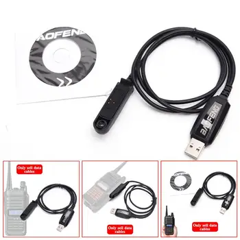 Cable de Programación USB para Baofeng Impermeable de Dos vías de Radio UV-XR UV-9R Plus UV-9R Mate-58 BF-9700 Walkie Talkie