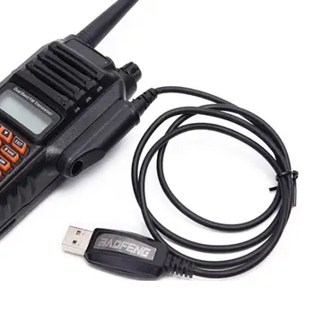 Cable de Programación USB para Baofeng Impermeable de Dos vías de Radio UV-XR UV-9R Plus UV-9R Mate-58 BF-9700 Walkie Talkie