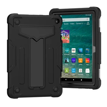 Caja de la tableta de Amazon Kindle Fire HD 8 hd8 Además de 2020 a los Niños Pesado Completa Protección a prueba de Golpes de la Cubierta de Silicona Caso pata de cabra