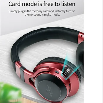 Caliente LED-008 auricular inalámbrico Bluetooth con micrófono de luz LED 3D stereo juego de la música de los auriculares soporta TF tarjeta de FM en el modo de audio de 3,5 mm jack