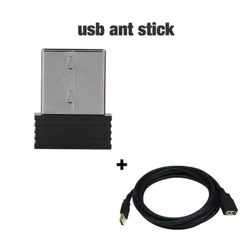 CALIENTE Mini ANT+ Stick USB Adaptador USB ANT+ Transmisor Sensor de TrainerRoad para actualizar entrenador de ciclismo Garmin Zwift Wahoo Bkool