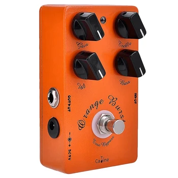 Caline CP-18 Ráfaga de Overdrive para Guitarra Pedal de Efectos de color Naranja Amplificador de Guitarra Pedal Accesorios Piezas 22387