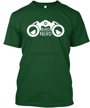 Camiseta de los hombres Pájaro Nerd T-Shirt camisetas de las Mujeres t-shirt