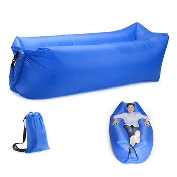 Camping Sofá Hinchable Lazy Bag De La Temporada 3 Ultraligero Saco De Dormir Cama De Aire Inflable Sofá Sillón De Tendencias De Productos De 6 Colores