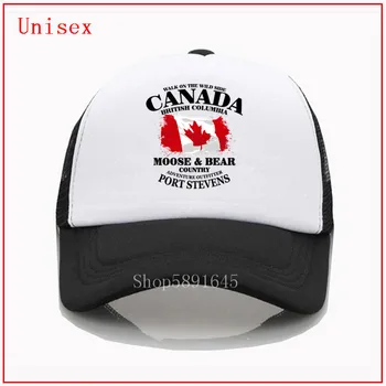 Canadá - la Hoja de Maple - Vintage Lookwoman cubo de sombreros de mujer sombreros de cubo para hombre de sombrero negro vidas importan sombrero de los hombres gorras de béisbol 8472