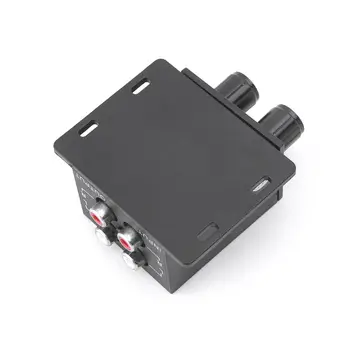 Car Audio Regulador Amplificador de Graves del Subwoofer Estéreo Ecualizador Controlador de 4 RCA