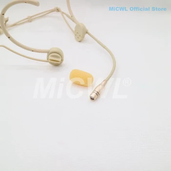Cardioide Micrófono del Auricular Para AKG Sansón HC81 Plegable Mic Para el Escenario Cantando la Grabación de Mike MiCWL