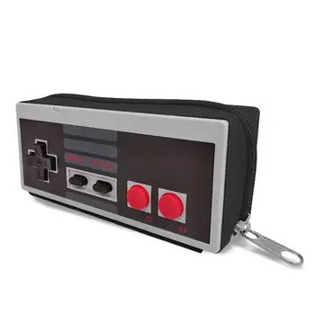 Cartera monedero hecho con nintendo NES controlador, cierre de cremallera, forrado en el interior, gamer estilo, retro, original geek