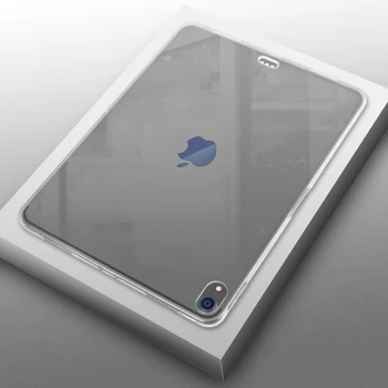 Caso para el iPad Pro 11 2018 Cubierta Suave de Silicona Caso de la protección Completa para su iPad 2018 Pro 11 pulgadas de Caso de la Cubierta Transparente del Caso