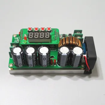 CC CV Digital de Control de la fuente de alimentación de 6V~60V Impulso A 60~90 600W Ajustable Paso hasta los Convertidores de corriente continua regulada Amperímetro de la Capacidad del medidor
