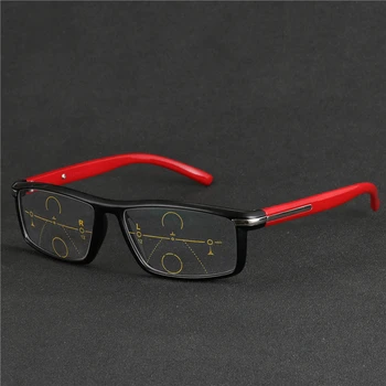 CHASHMA Marca 2018 multifocal Progresiva Gafas de Lectura de los Hombres Oculos De Grau Presbicia, Hipermetropía Bifocales Gafas de Deporte Mujer