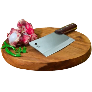 Chef picar cuchillo de acero Inoxidable forjado hecho a mano cuchillos de cocina china cuchillo de carnicero cuchillo de picar carne hueso cuchillo кухонные ножи 122665