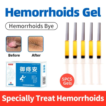 China a base de Hierbas Hemorroides Pomada Gel de Eliminar la Carne de las Hemorroides o Fisura Anal Externo de la Piel Crema de Tratamiento