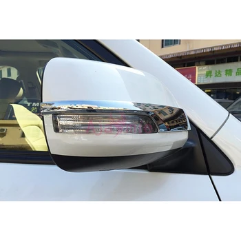 Chrome Coche-Estilo De Espejo De La Puerta De Superposición Retrovisor Trim 2012 2013 2016 2017 2018 Para Toyota Land Cruiser 200 Accesorios