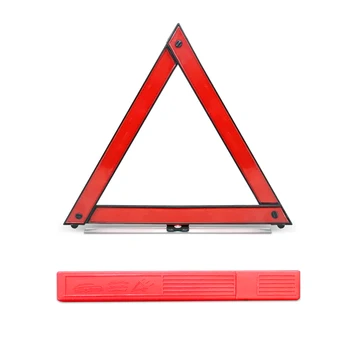 Coche De Emergencia Señal De Advertencia Rojo Trípode Plegado Señal De Stop Reflector Accesorios De Automóviles Triángulo Carretera Reflectantes Vehículo Foldabl
