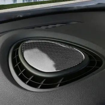Coche de la Salida del Aire de Ventilación de la Cubierta de la etiqueta Engomada de adorno de Interiores para el MINI Cooper JCW Uno F55 F56 Accesorios de Automóviles