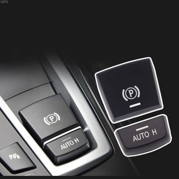 Coche Freno de mano Freno de Estacionamiento P Interruptor de Botón de la Cubierta Para Para BMW 5 7 F01 F02 F07 F10