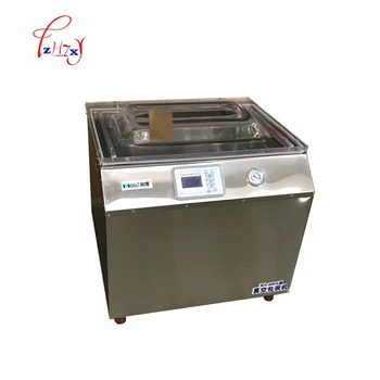 Comercial de alimentos de vacío sellador de vacío máquina de embalaje automática de la húmeda y la seca de los alimentos de vacío de la máquina de sellado RS400A 110V/220V